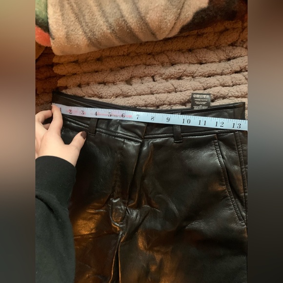 Aritzia Vegan Leather Babaton Pants - Picture 3 of 8